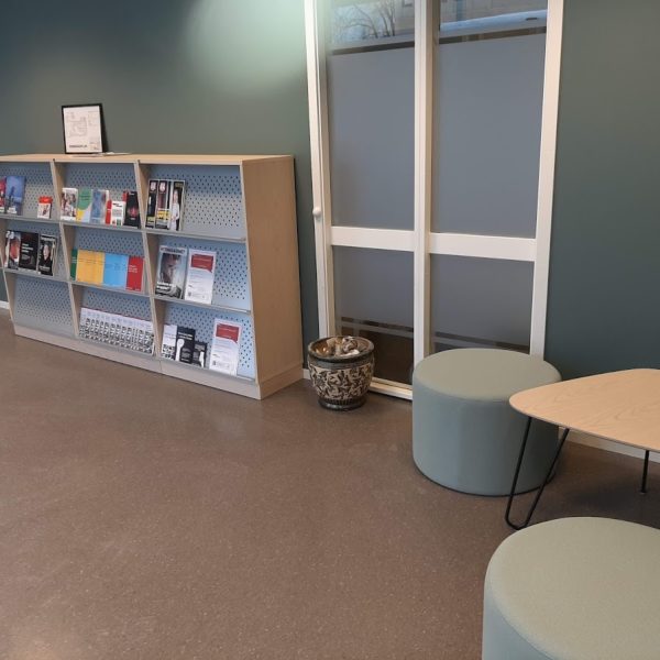 Foajeen i Folkets Hus i Kristiansund