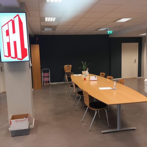 Møterommet Samhold i Folkets Hus i Kristiansund